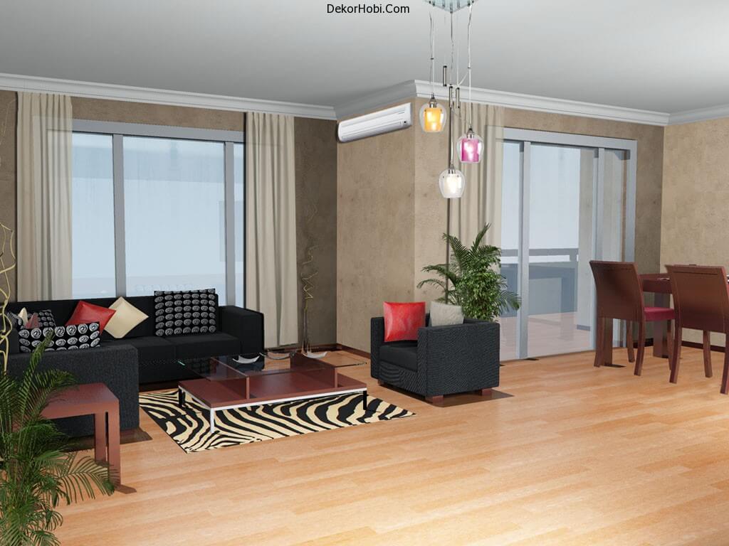 Dikdörtgen Salonlar Nasıl Dekore Edilmeli