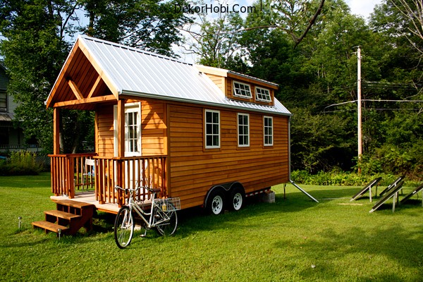 Modern Ahşap Karavan