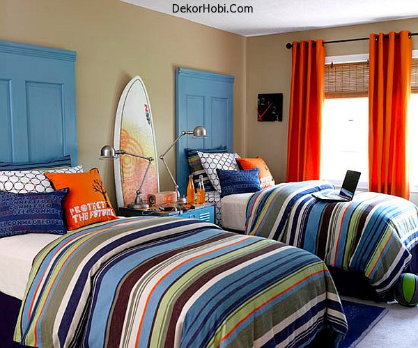 kids-rooms-with-repurposed-doors-as-headboards