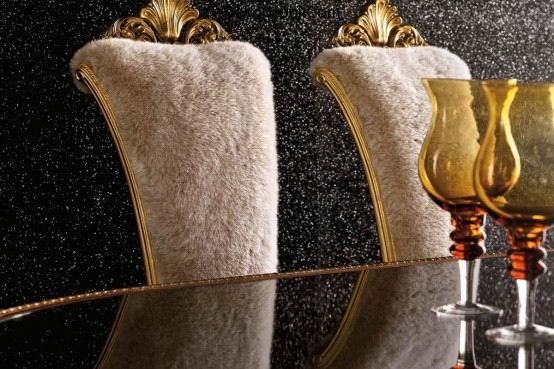 lavish-stylish-designer-dining-room-furniture-design-gold-silver-finishes