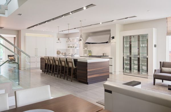 Tall-glass-cabinets-are-both-decorative-and-ergonomic