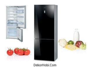 Bosch KGN57SB34N NoFrost Glass Edition Buzdolabı