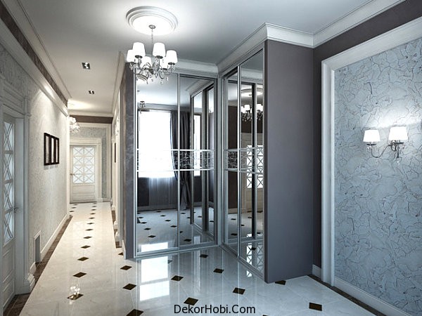 Mirrored-doors-in-the-hallway