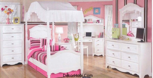 Numerous-storage-units-help-keep-the-mess-at-bay-in-this-cute-girls-bedroom