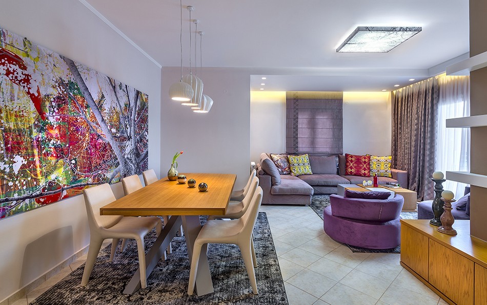 Girit’te Mevsim Temalı Daire Tasarımı