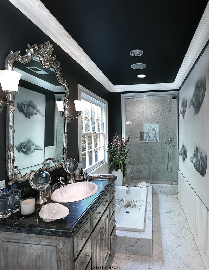 siyah renk banyo tasarımları14