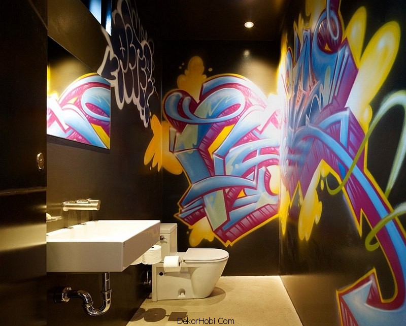 siyah renk banyo tasarımları5